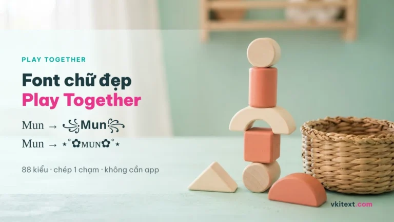Chép kí tự trước khi mở Play Together để dán vào ô đổi tên